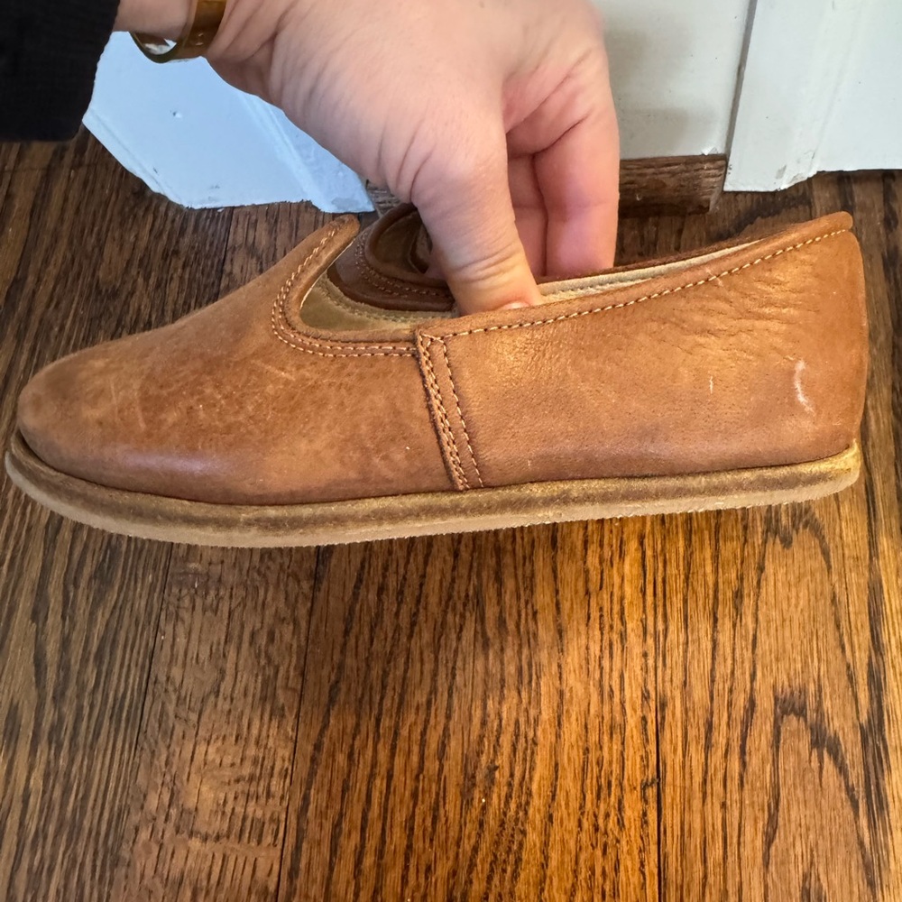 Sabah Kids Dress Shoes in Brown - Picture 4 of 5